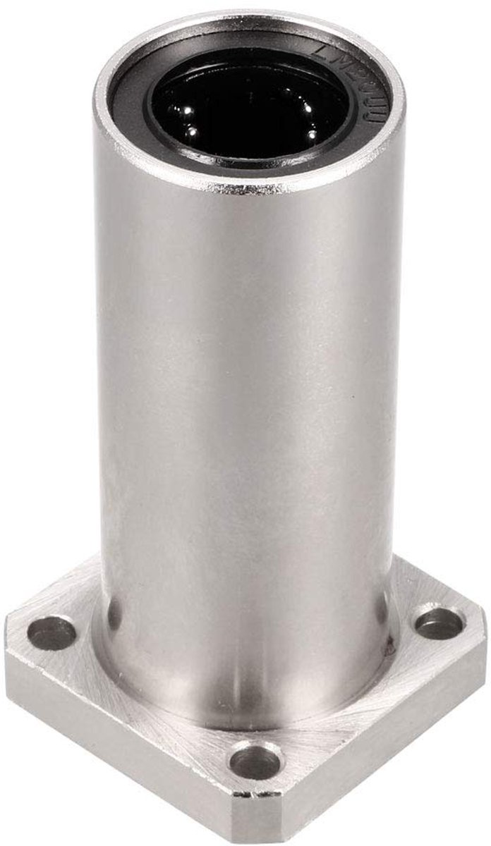 Sourcingmap LMK20LUU 20mm Inner Dia Vierkante Flens Mount Lineaire Beweging Kogellager