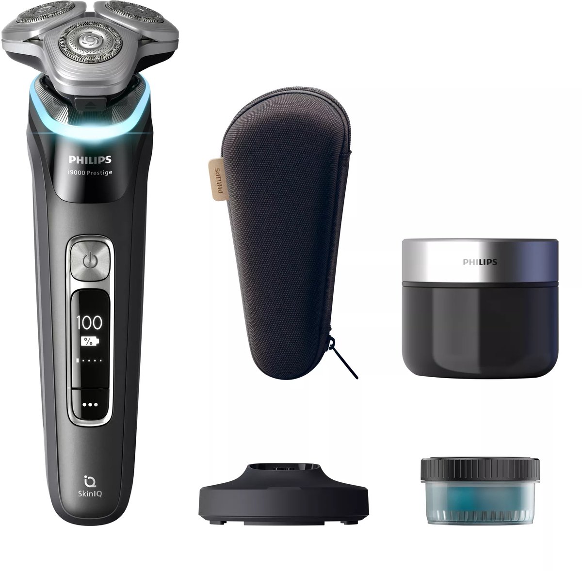 Philips i9000 Prestige XP9207/30 - Wet&Dry elektrisch scheerapparaat - met SkinIQ