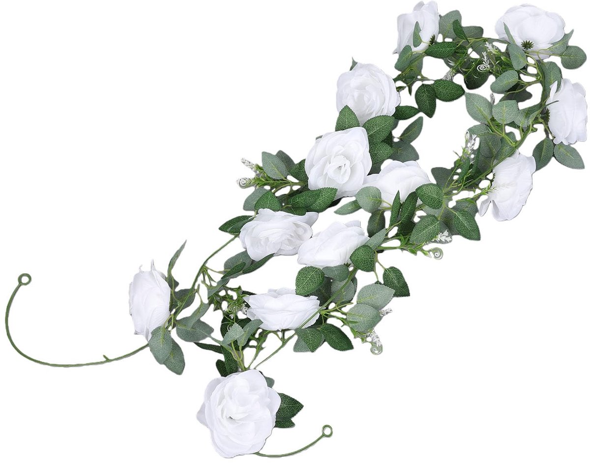Health Gear Bruiloft Auto Decoratie Kunstbloemen Set Auto Slinger Lint Decoratie voor Motorkap Deurgreep (Rechthoekig)