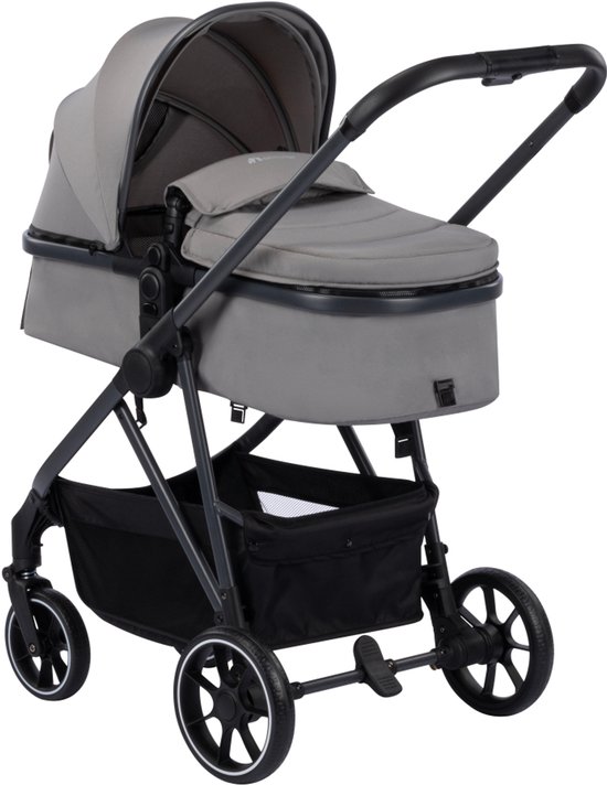 Bebeconfort Breeze Trio - 3-in-1 Kinderwagen met Autostoeltje - 0-4 jaar - Mineral Grey — afbeelding 4