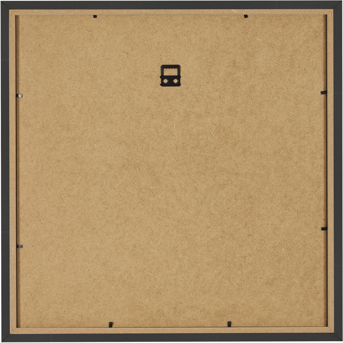 Fotolijst 55x55 cm - MDF - Zwart Houtnerf - Benno