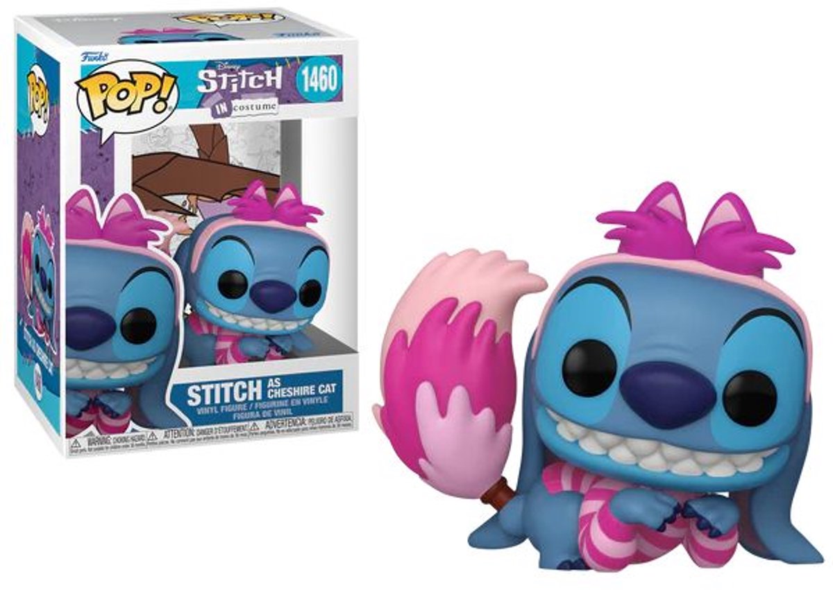 Funko Pop! Disney: Stitch in Costume - Stitch as Cheshire Cat #1460 — afbeelding 5