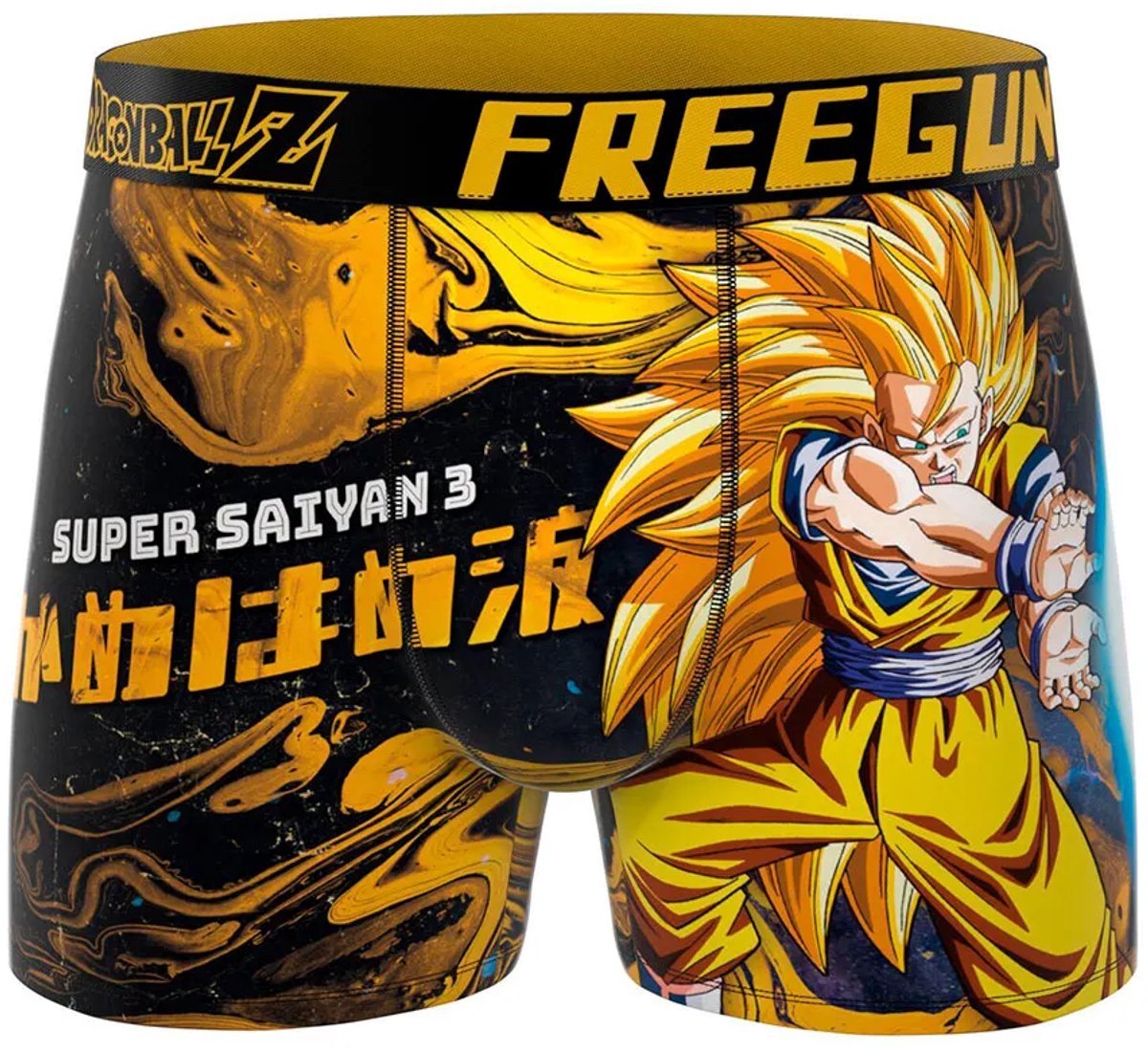 Freegun Dragon Ball Z Kame House Roshi Boxers Geel M Man