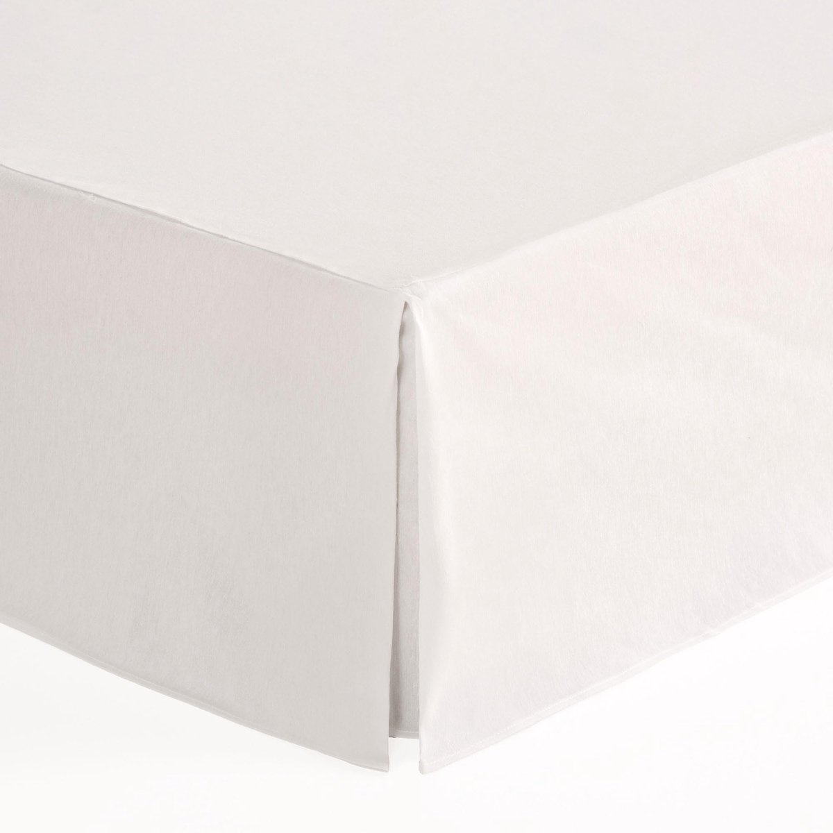 Overtrek voor boxspringbed, 200 x 190/200 cm, hoes voor bedframe, bed van 200 cm, wit