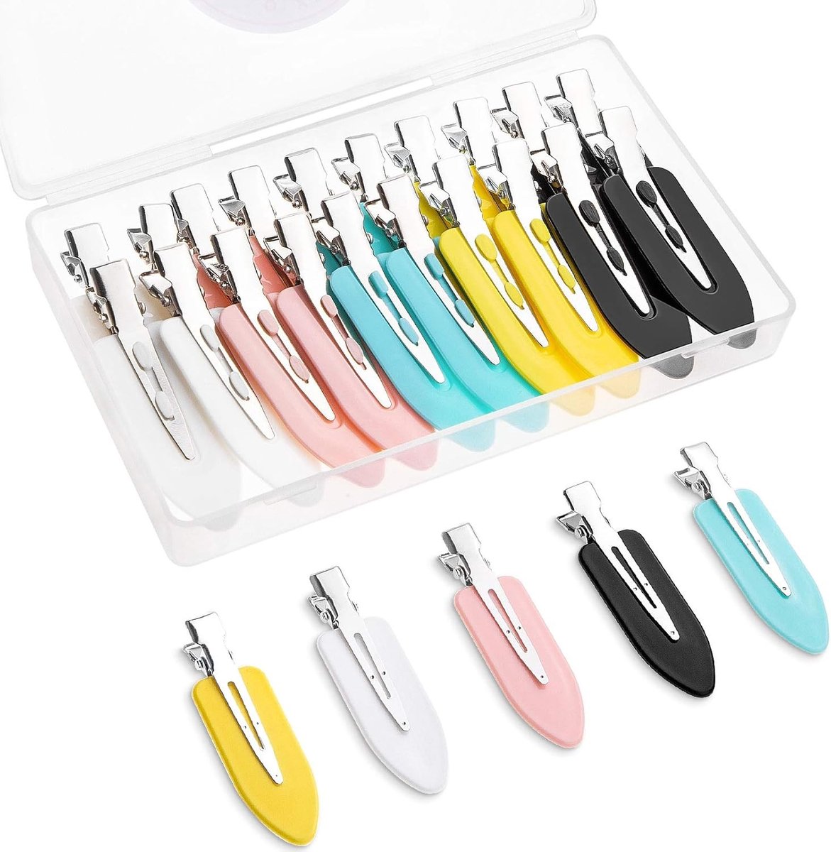 Seamless Haarspelden en Haarclips - 20 Stuks voor Krullen, Haarstyling en Make-up