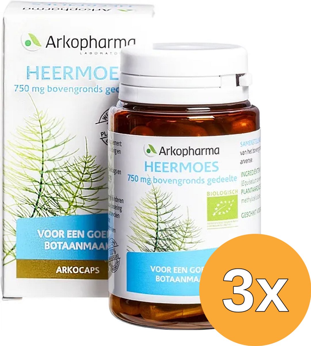 3x Arkocaps Heermoes (45 stuks)