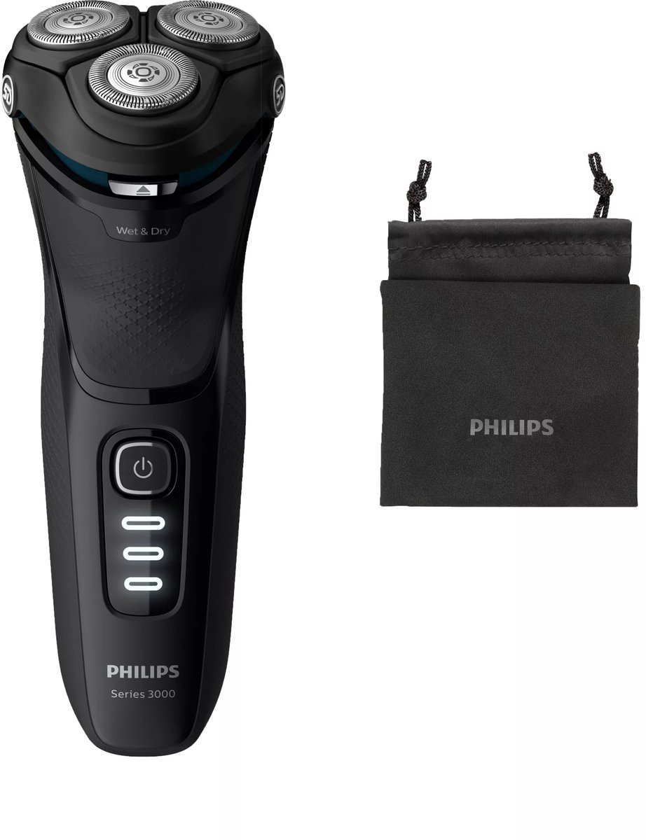 Bol.com Philips Shaver 3000 series S3233/52 - Scheerapparaat voor mannen aanbieding