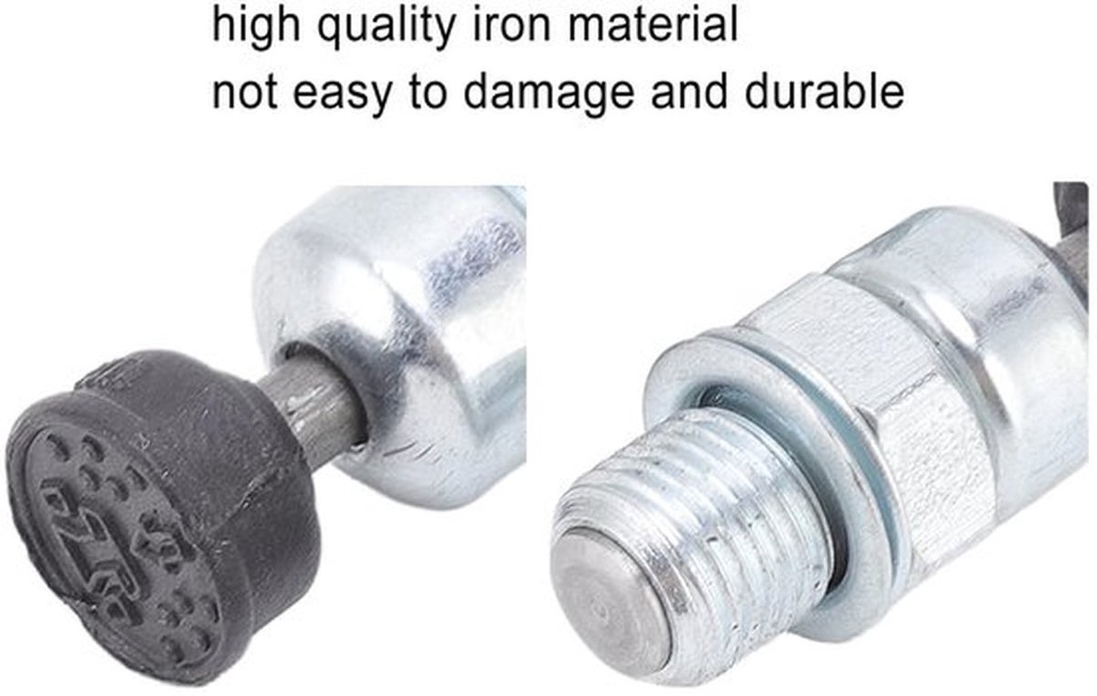 Decompressieklep Vervanging - 10mm Cilinder - Kettingzaagaccessoires - Corrosiebestendig - Eenvoudige Installatie - Hoogwaardig Ijzermateriaal - Decompressieventiel
