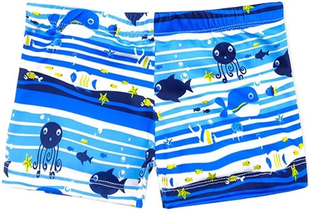 Kinderbadpak Sneldrogend - Bedrukte Zwemshorts - Lichtgewicht Waterdicht - Elastische Tailleband - Veilig voor Kinderen - Perfect voor Strand - Zwemshort