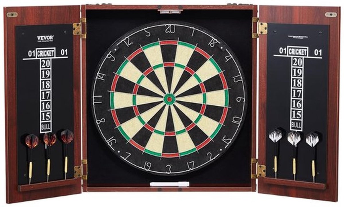 Dartbord en Kast Set - Complete Set voor Dartspellen