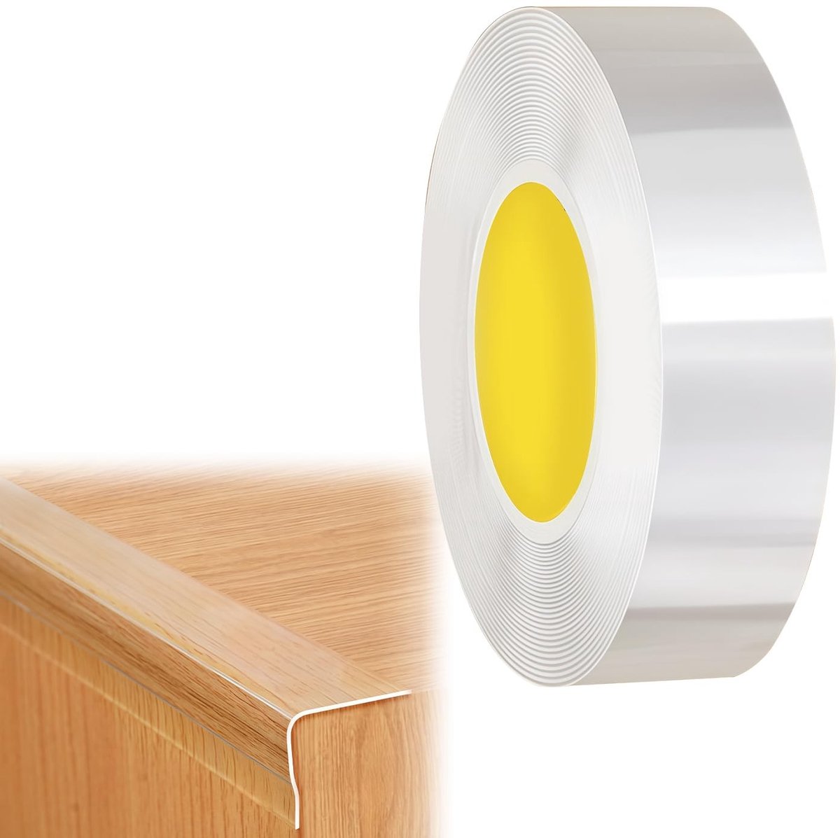 Solidchoice - Transparante Randbeschermingsstrip voor Veiligheid in Huis