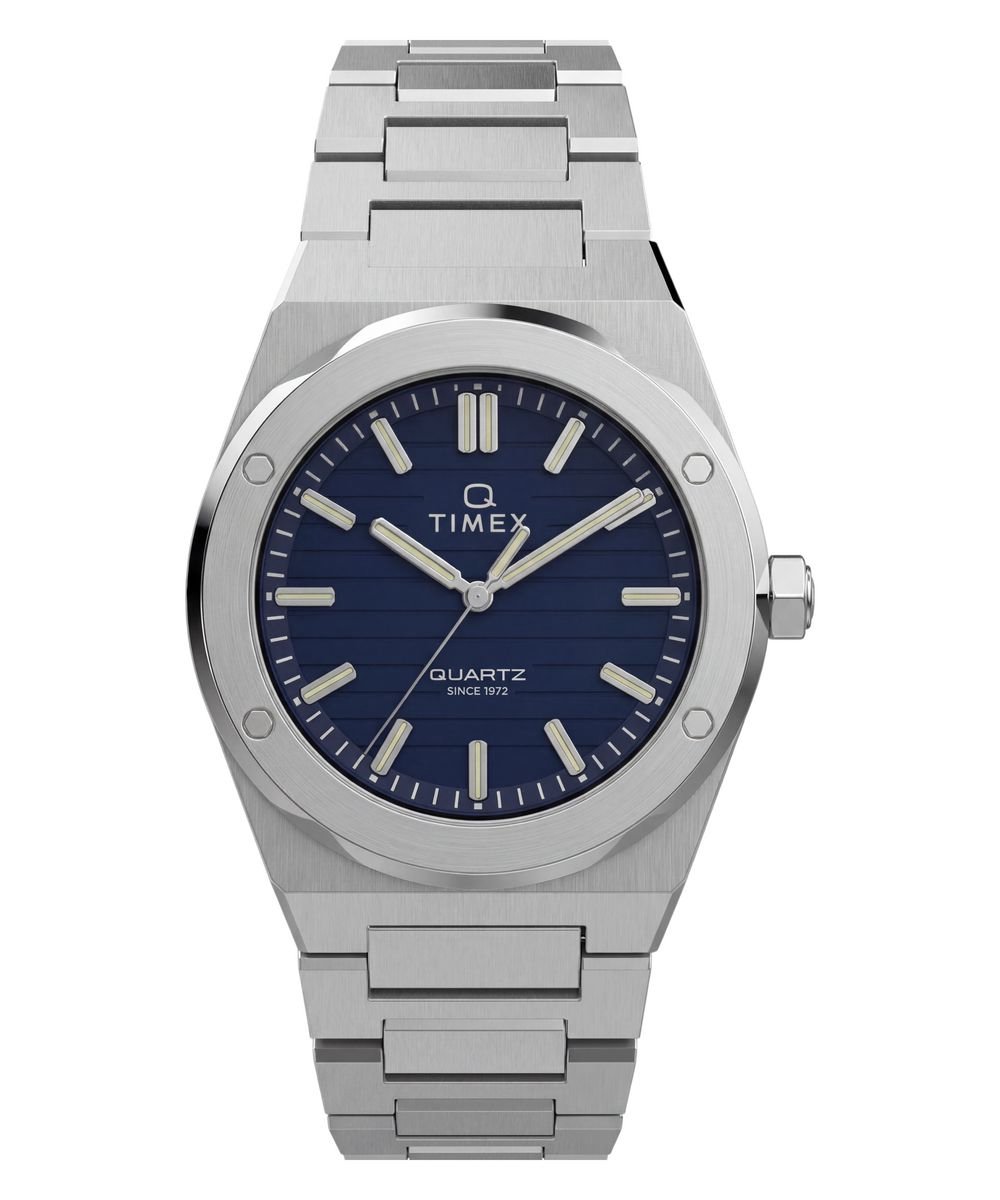 Timex Q Timex Marbella TW2Y81400 Horloge - Staal - Zilverkleurig - Ø 40.5 mm