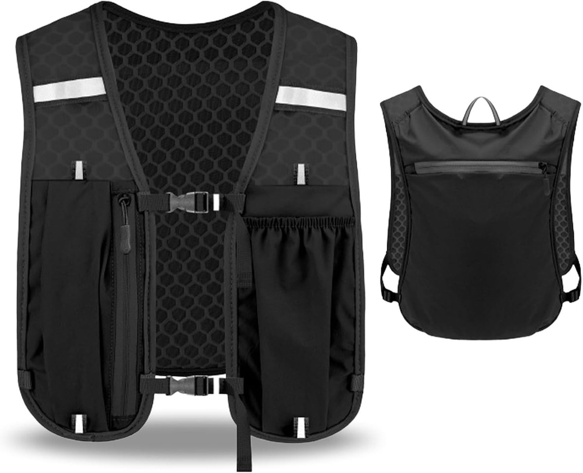 Loopvest - Reflecterend - Verstelbaar - Lichtgewicht Polyester - Voor Wandelen en Hardlopen