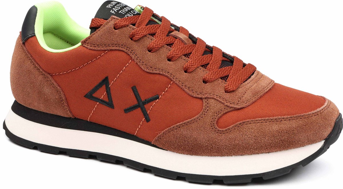 Sun68 Sneaker Tom Fluo Brique - Maat 46 - Heren - Sneakers