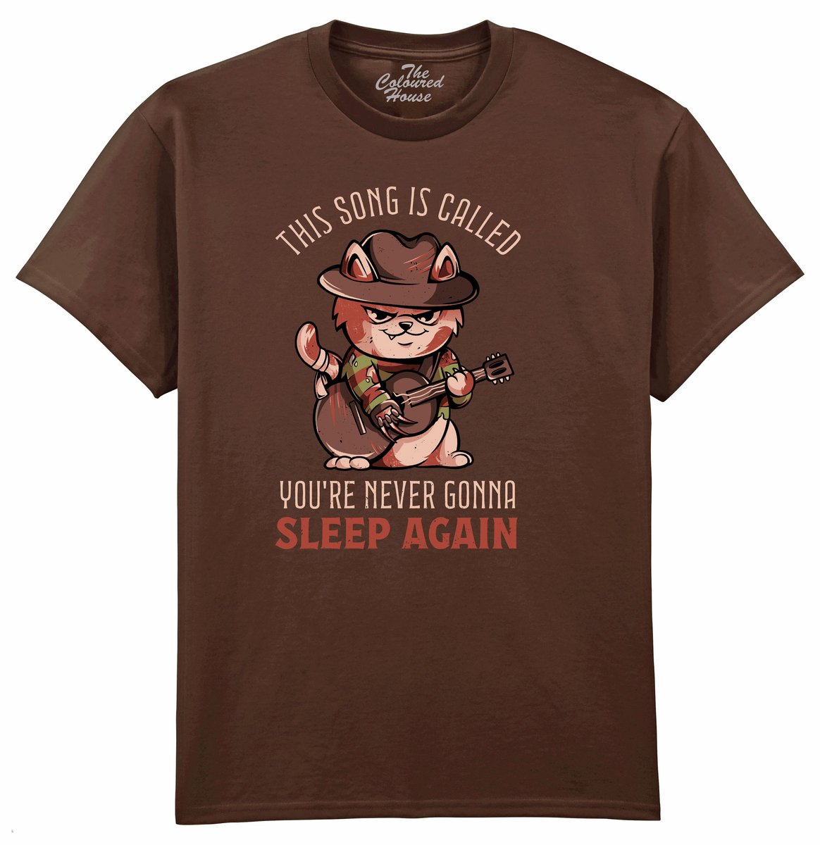 Kat Never Sleep Again Song The Coloured House T-shirt XXL