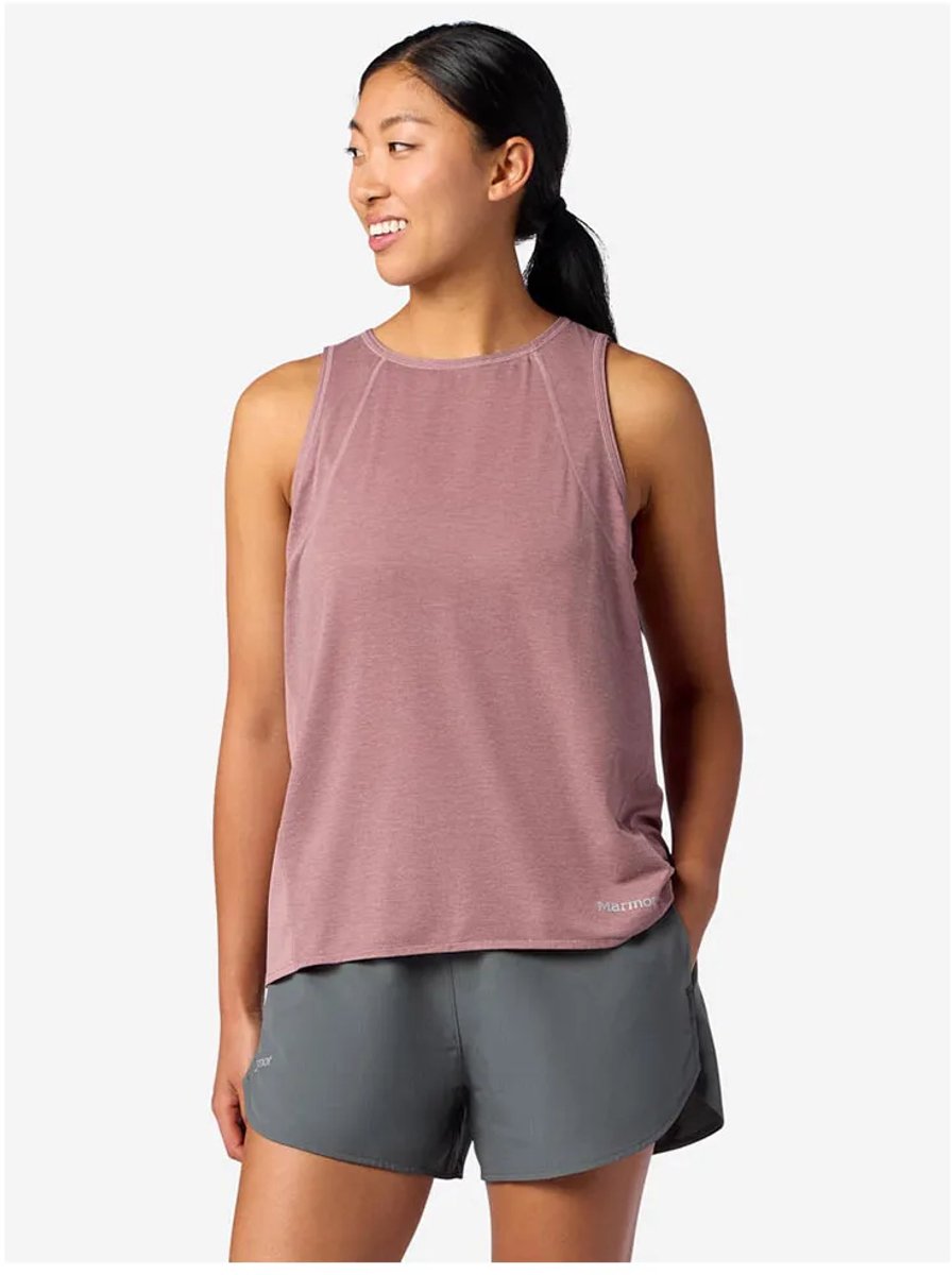 Marmot Uptrail Mouwloos T-shirt Roze S Vrouw
