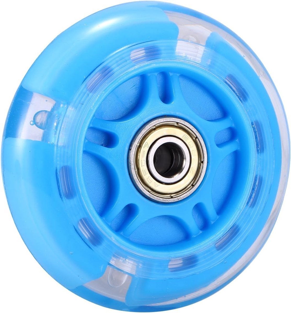 Vervangwielen voor Kinderscooters met LED Verlichting - 80mm Mini Maxi Micro Skate - Achterwielen met ABEC-7 Lager
