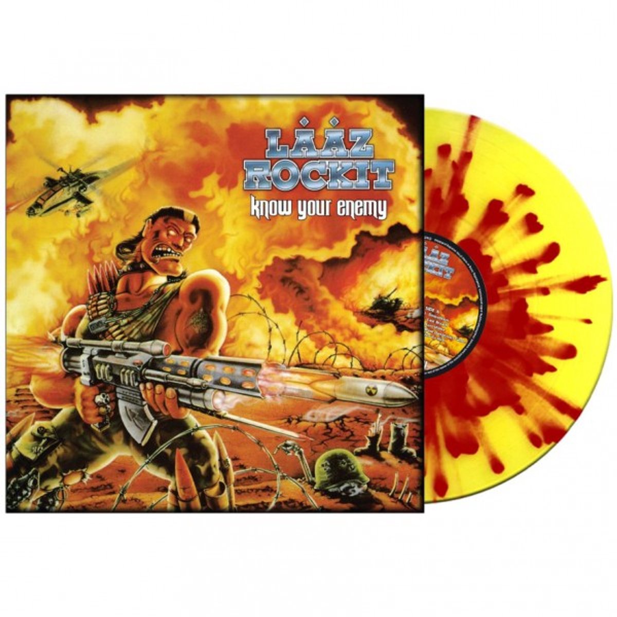 Laaz Rockit: Know Your Enemy (Splatter) [Winyl]