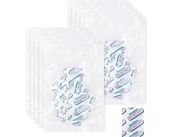 100 Stuks Voedselveilige Zuurstofabsorberende Cans voor Langdurige Voedselopslag in Vacuumzakken en Mylar Jars