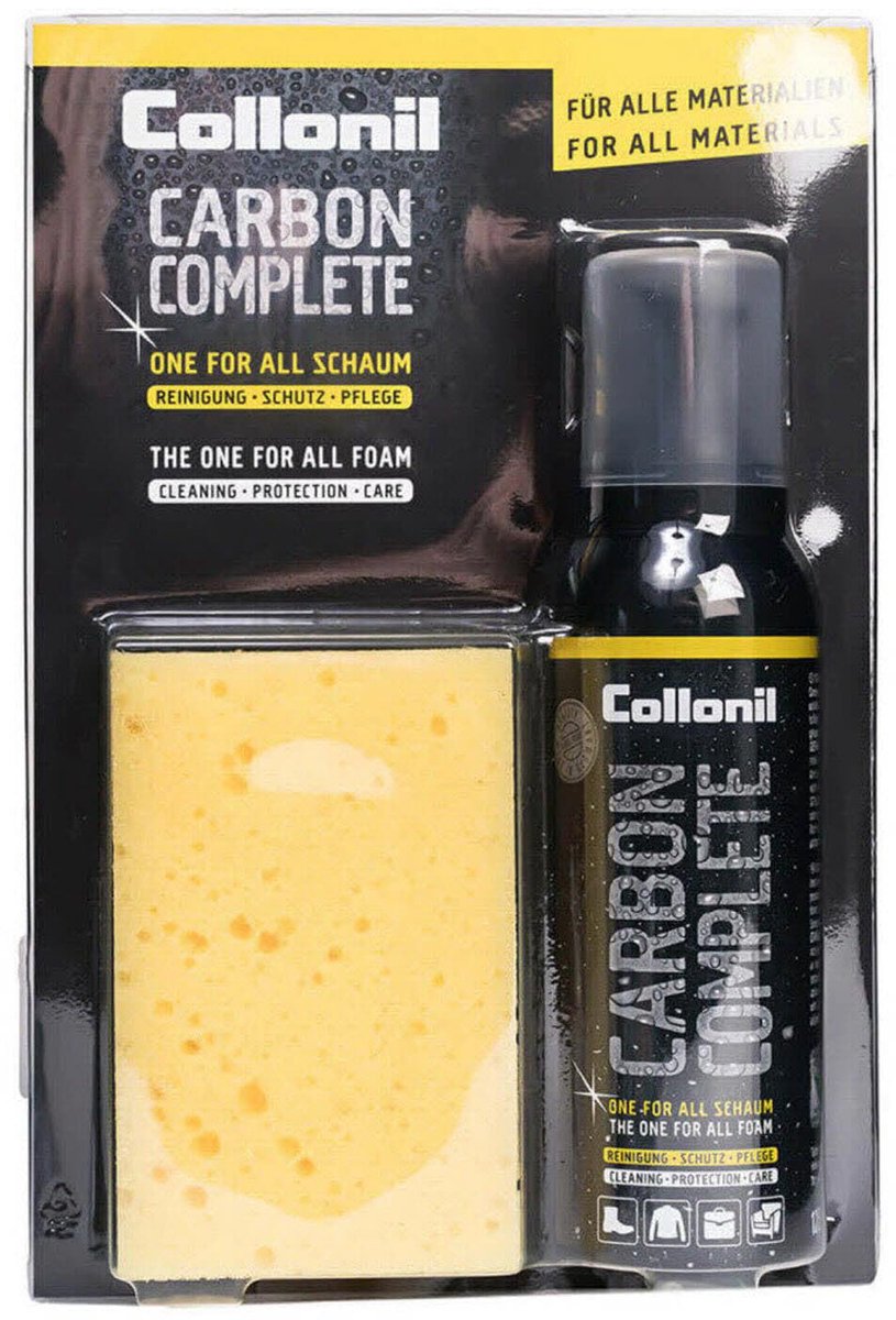 SnelShoppen - Collonil Carbon Complete Schoencrème & Verzorgingsproducten, 100 gram & 125 ml, Transparant, Voor Alle Leer Soorten, Ideaal Voor Onderho