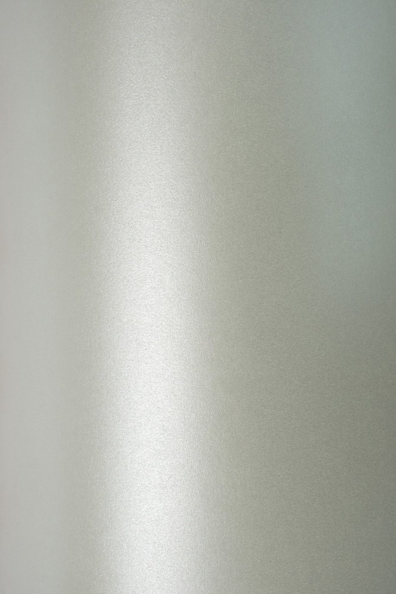 Netuno - zilver metallic papier A4 - 21 x 29,7 cm - 10 vellen - 230 gram - Sirio Pearl Platinum - karton