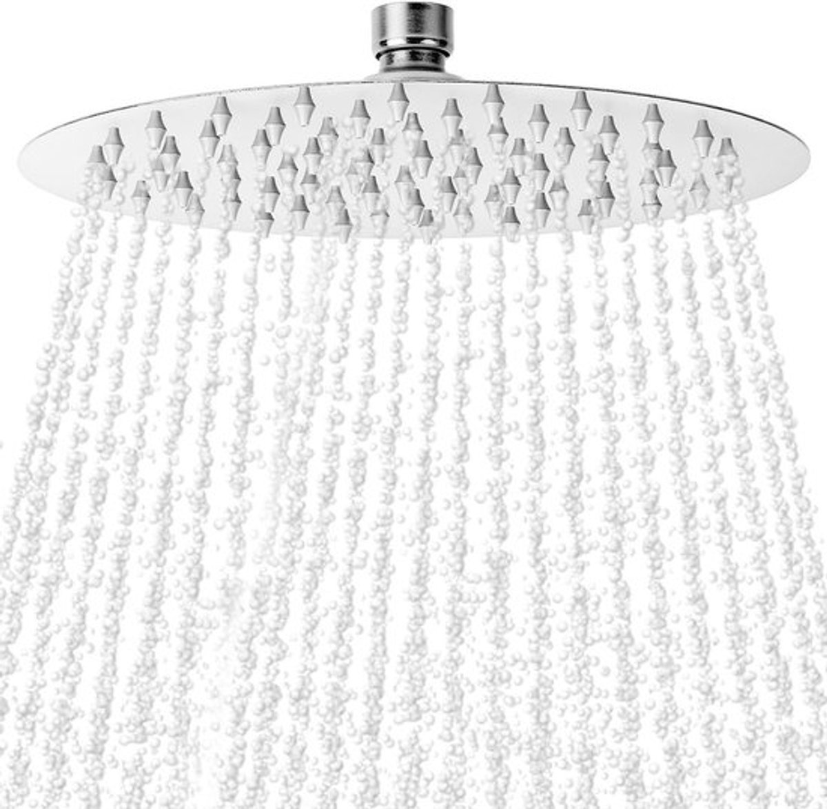 Regendouchekop - 20 cm Diameter, 360° Draaibaar, RVS Materiaal - Douche Ervaring Optimalisatie