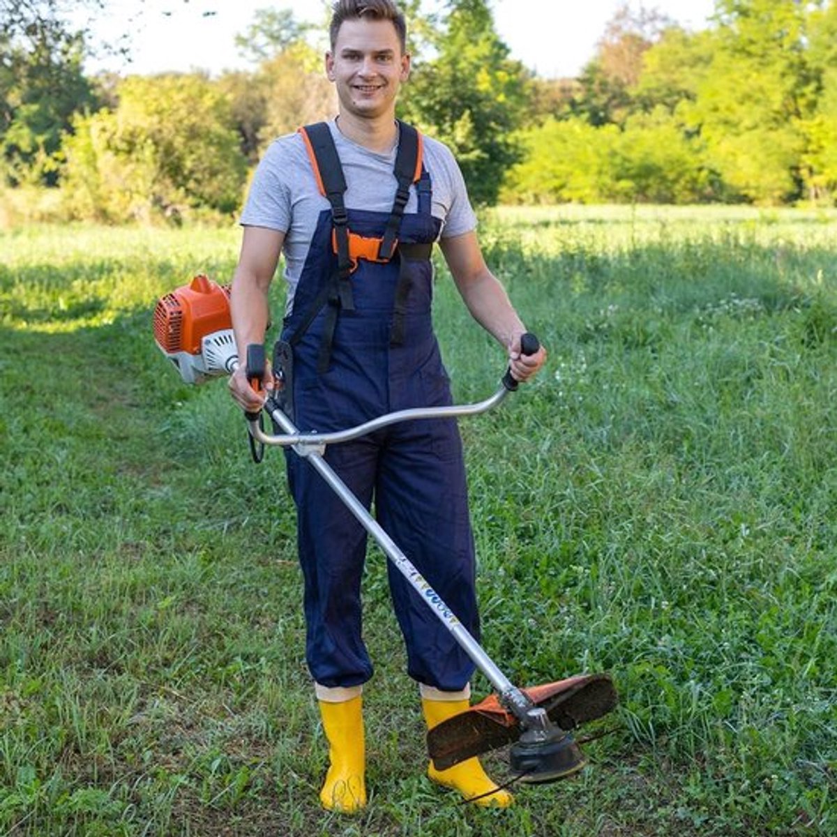 Lint voor grasstrimmer - 2mmX90m zwart - zware kwaliteit - twisted draad - onkruidtrimmer - tuin elektrisch.