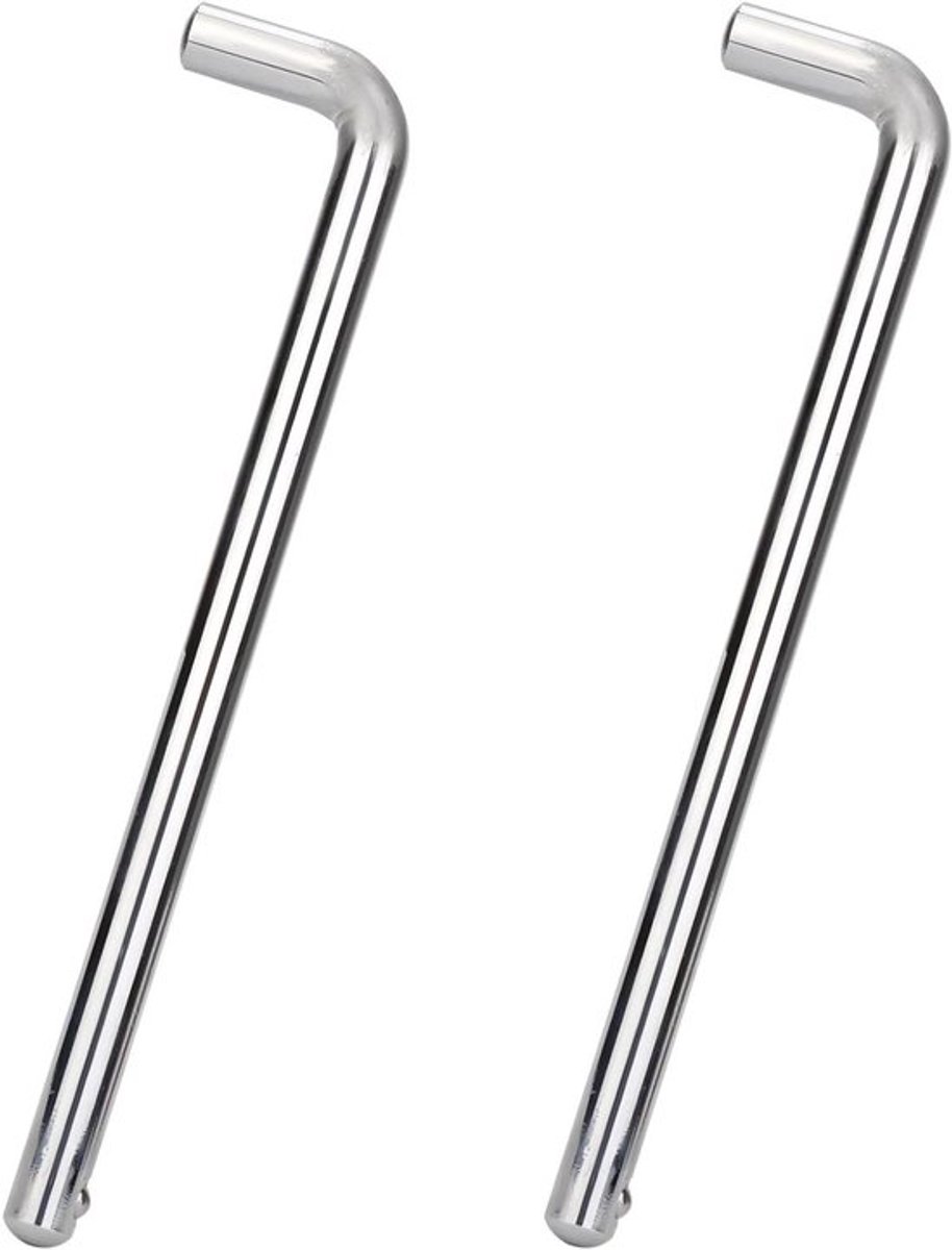 L-Type Gewichtstapelpennen Set van 2 Stuks - Koolstofstaal - 6 Inch Vergrendelingsruimte - Stevige Fitness Accessoires - Gewichtselectiepen - Uitbreiding Gewichtstapel