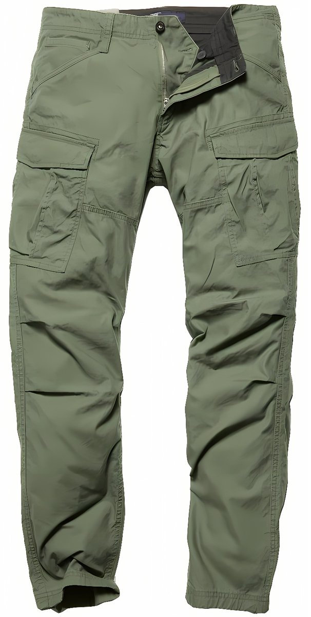 Vintage Industries Lester pants olive