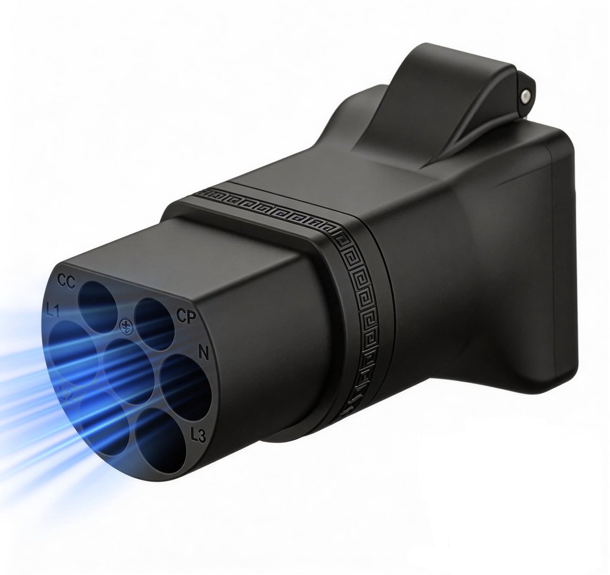 SnelShoppen - Type 2 naar Schuko-adapter voor laadzuil, 16 A, 220 V, 3,5 kW, EV-oplaadkabel voor e-bike, e-scooter, motorfiets, elektrische rolstoel