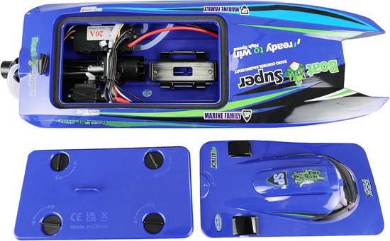 Op afstand bestuurbare boot - RC-boot - Speedboot - snel varen — afbeelding 3
