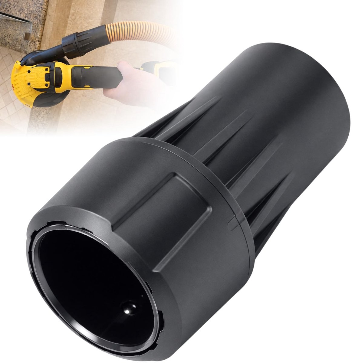 SolidKeus - Universele Adapter voor Stofzuiger, Snelkoppeling 1-1/4 Inch
