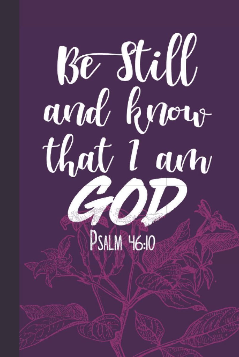 Still And Know That I Am God: 6x9 Hardcover Password Book Cleverly Disguised With Beautiful Design / Christian Bible Quote - Purple Floral / ... Log-book / Alphabetical Tabs / Large Print
