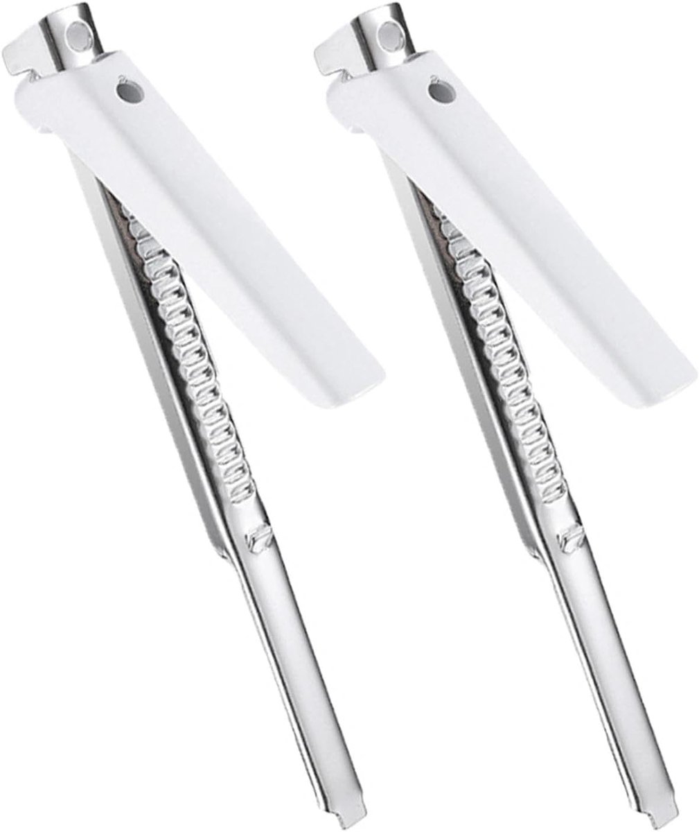 Blikopener en blikopener voor oudere mensen, antislip flesopener, handmatige hendel voor zwakke handen, stalen gereedschap voor artrose, ergonomisch keukengerei, multifunctioneel