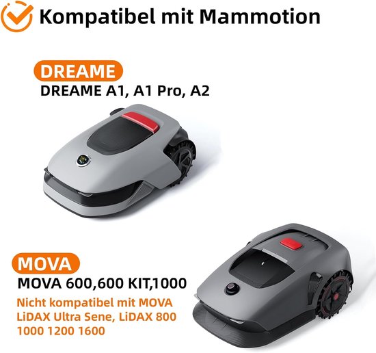1 messenbord en 6 messen compatibel met Dream en Mova robotmaaier, messenschijf, robotmaaier, draaischijf — afbeelding 5