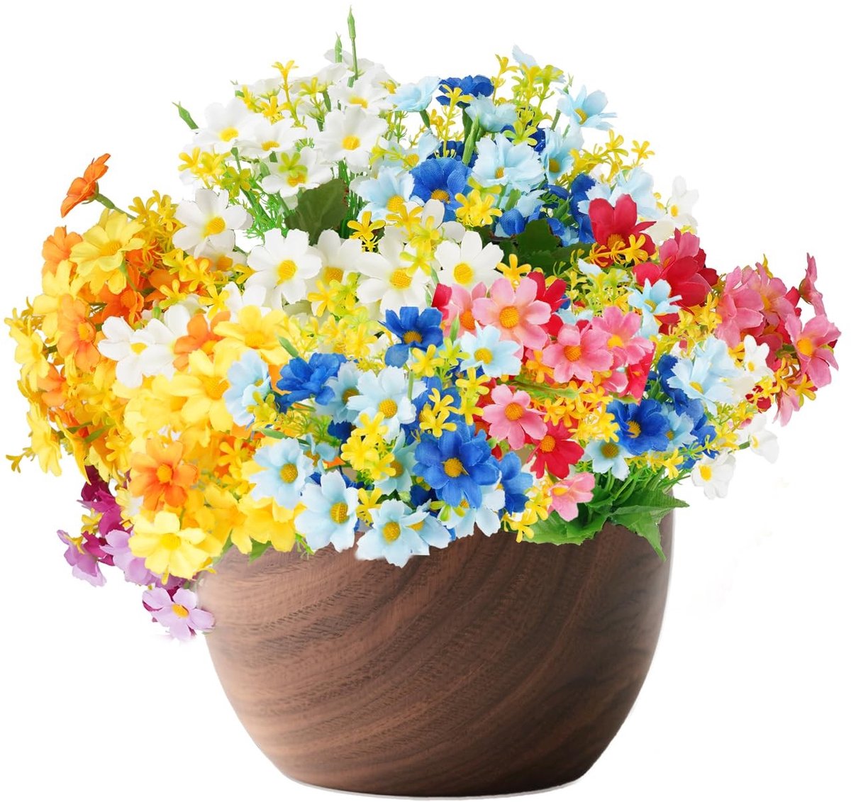 SolidKeus - Set van 6 Kunstmatige Margrieten voor Decoratie