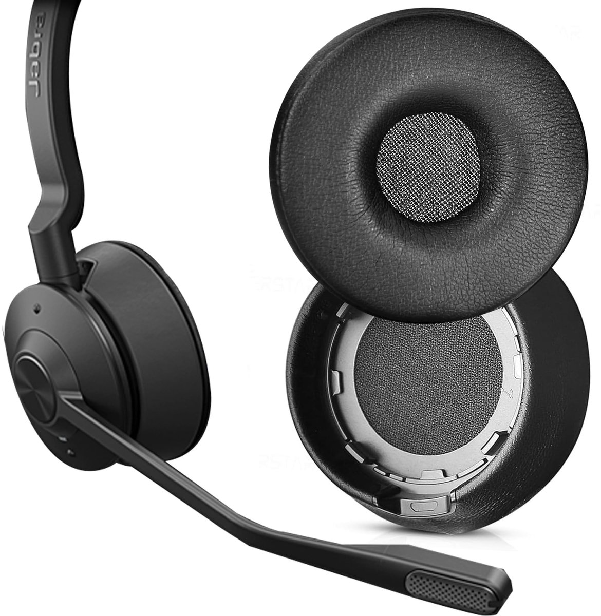 SolidKeus - Vervangende Oorkussens voor Jabra Engage Hoofdtelefoons