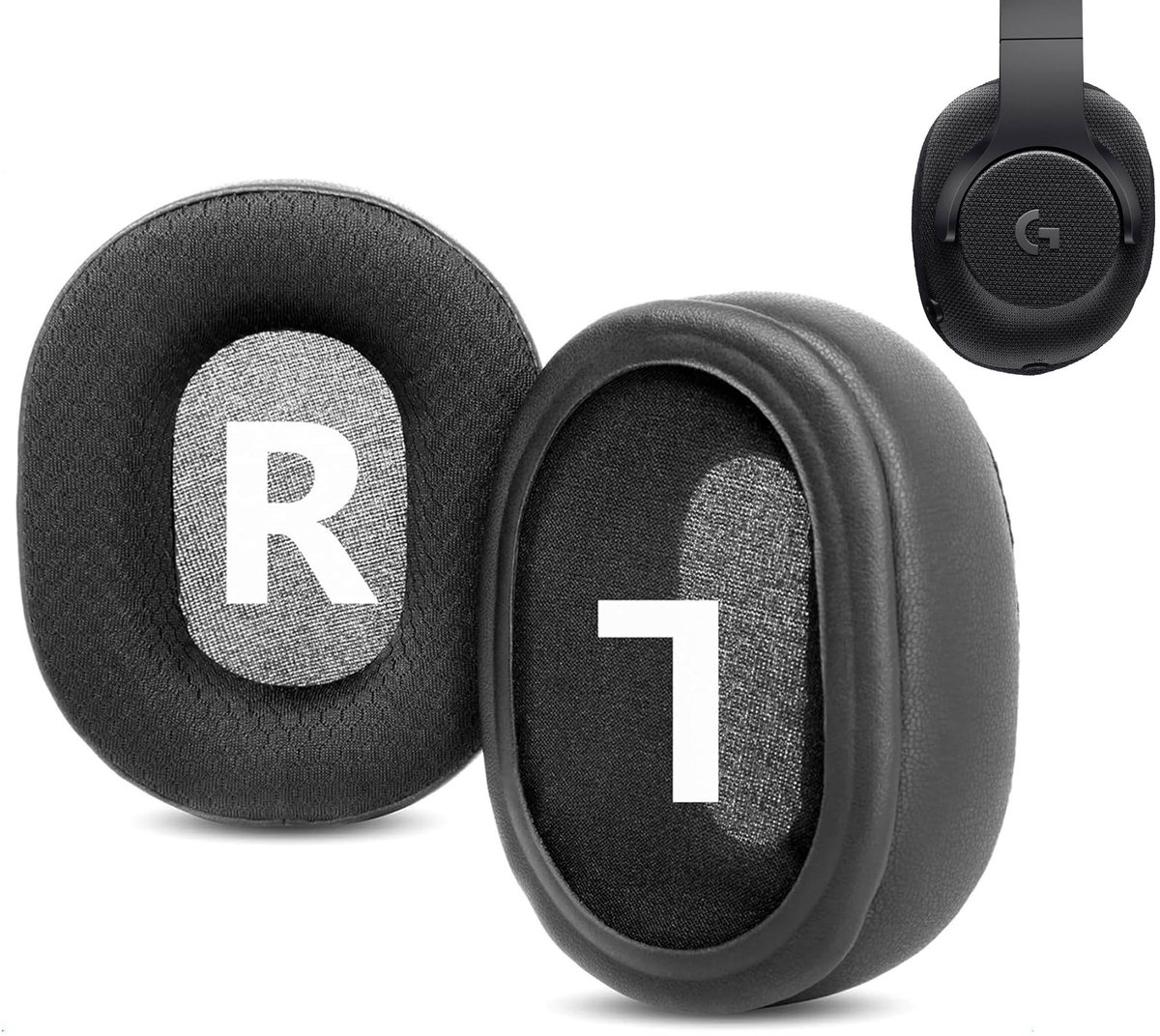 SolidKeus - Vervangende Oorkussens voor Logitech G Pro Gaming Hoofdtelefoon