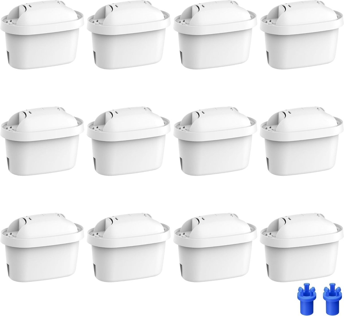 SolidKeus - Vervangende Filterpatronen voor Brita Maxtra+, 12 Stuks