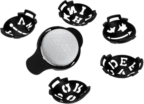 SolidKeus - 6 Stuks Golfbal Markeringsset voor Precisie en Uitlijning van Solidkeus — afbeelding 2