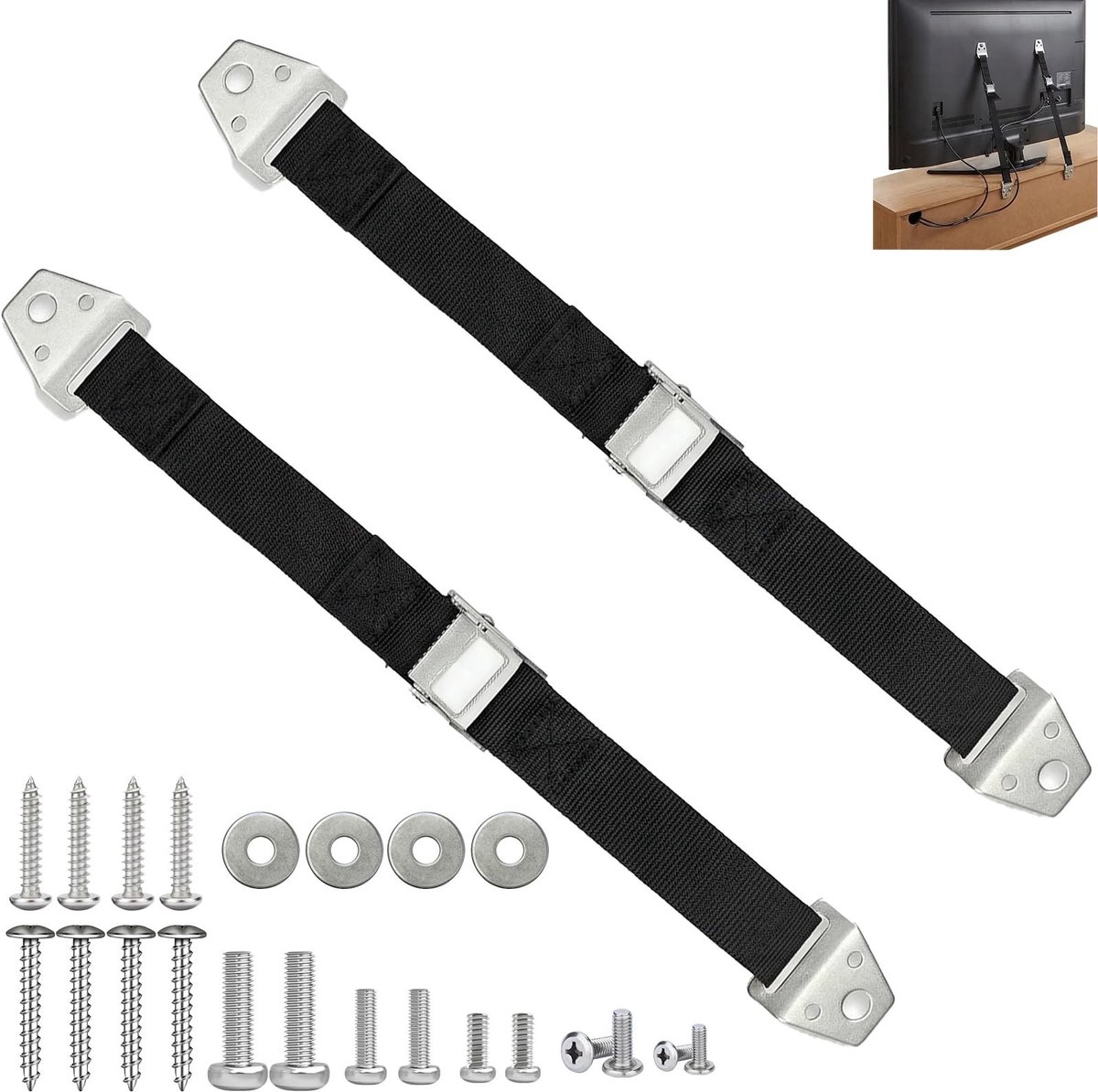 SolidKeus - 2-Piece TV Tilt Bescherming voor Kinderen