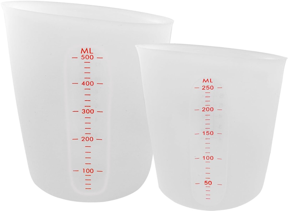Omgoods - Silicone Mengbekers 250/500ml voor DIY Projecten
