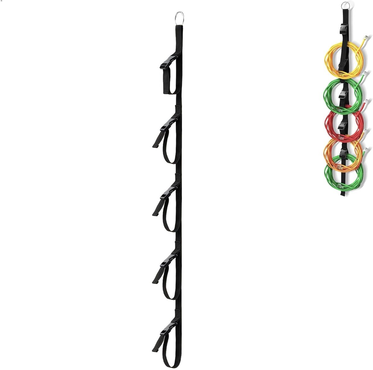 Omgoods - Kabel Organizer met 5 Vakken voor Garage en Tuin