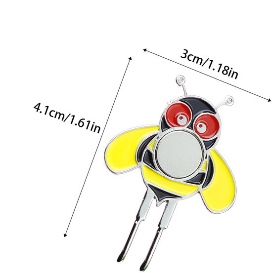 Elzusha - Magnetische Golfbal Marker Hoed Clip — afbeelding 4