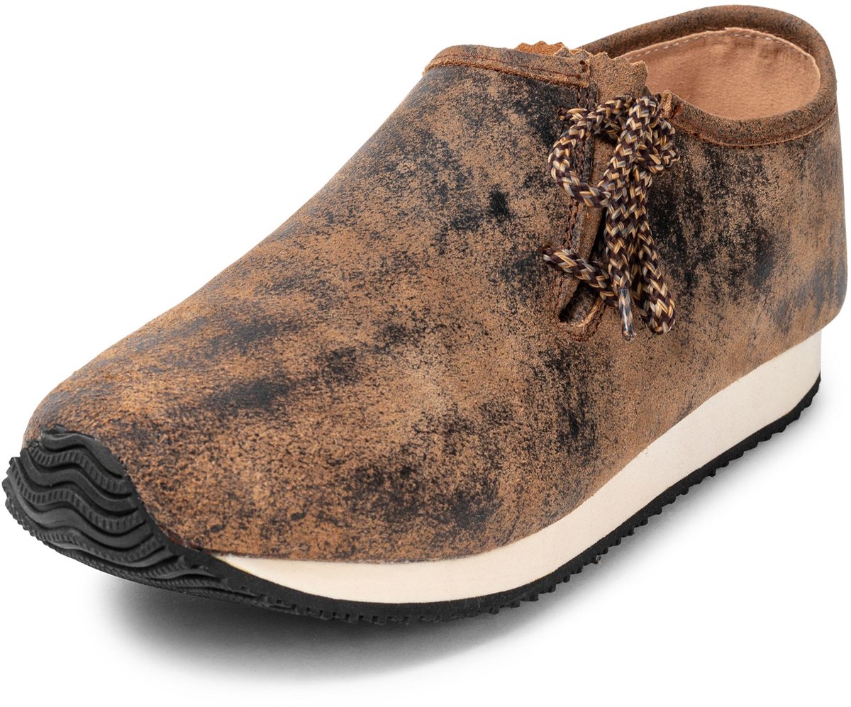 PAULGOS Casual herensneakers van echt leer – Traditionele Alpenstijl (Haferl-look) – Verkrijgbaar in 3 kleuren, maten 39–47