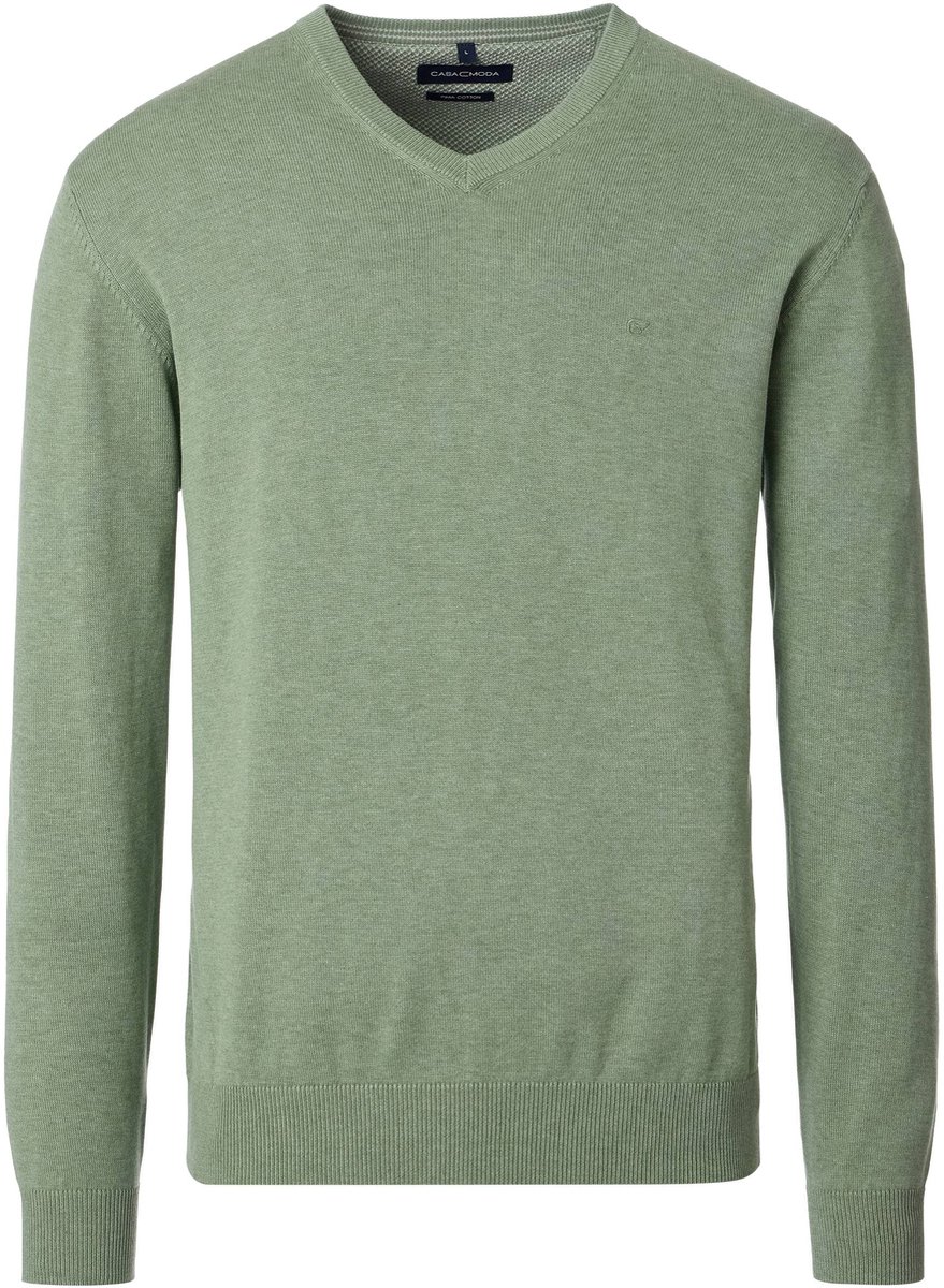 CASA MODA comfort fit trui - groen