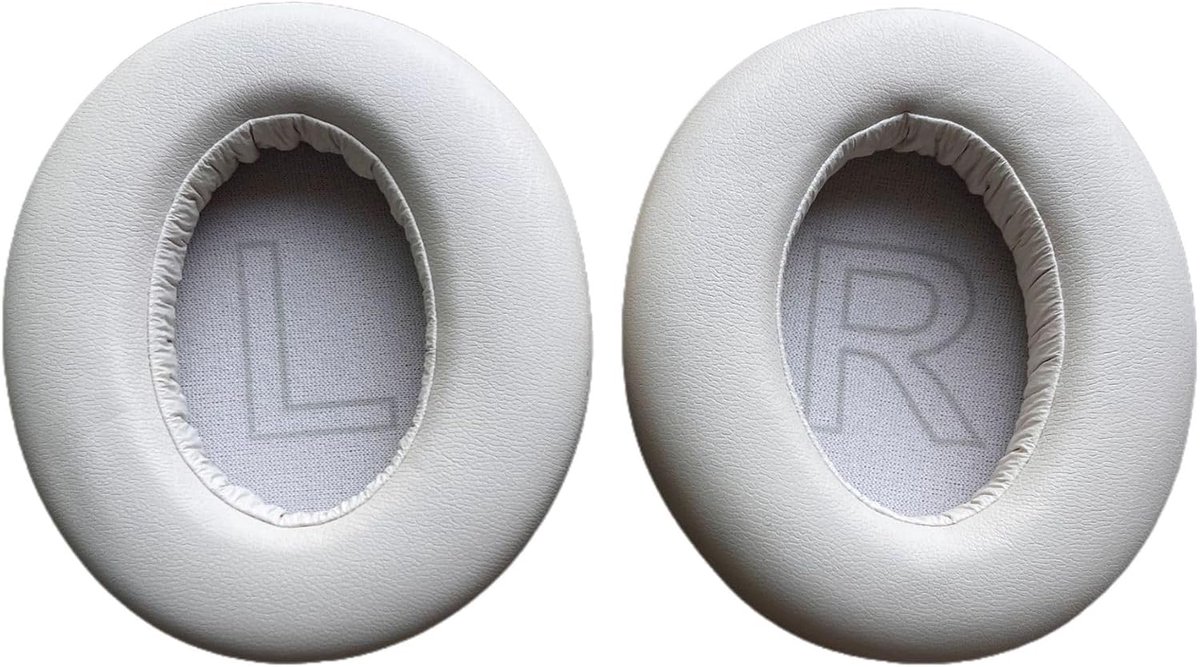 Oorkussens voor Anker Soundcore Life Q20/Q20BT – comfortabele oorkussens met ruisonderdrukking – compatibel met Q20/Q20+/Q20I (beige)