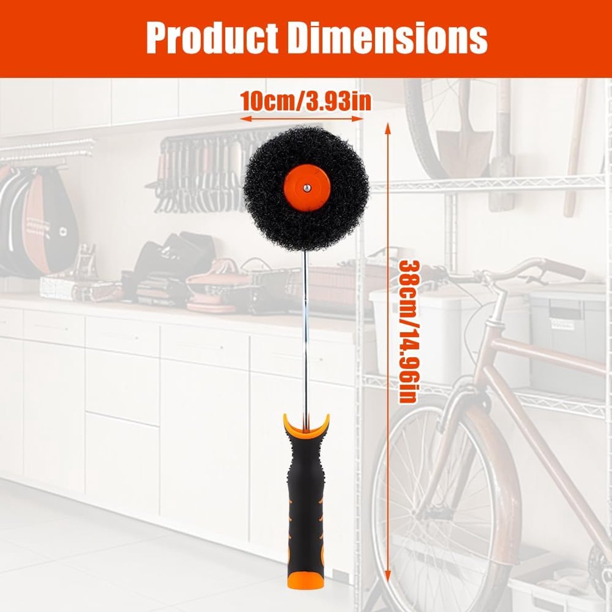 Hoekapplicatieverlenging, hoekroller, hoekverfroller, rollende roller, voor plafond, muur, huis, outdoor