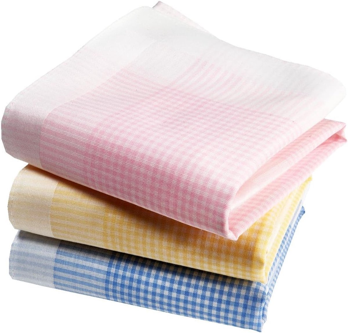Zakdoeken Dames Premium 100% katoen 35 x 35 cm 3-pack Patroon P01