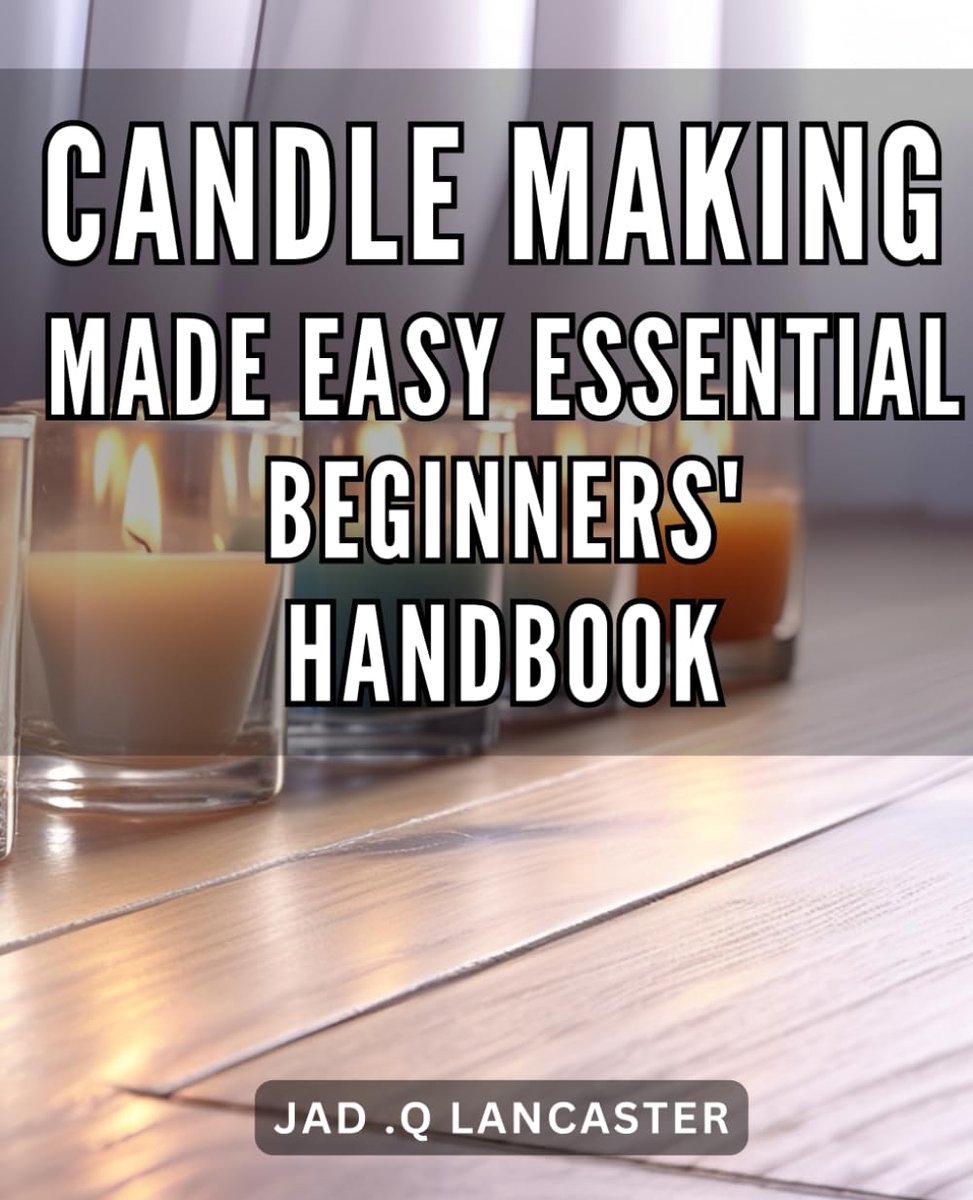 Making Made Easy: Essential Beginners' Handbook: The Ultimate Guide to Crafting Beautiful Candles Easily - Your Essential Handbook for Beginners